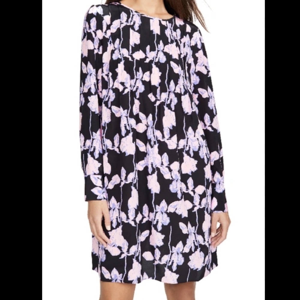 DVF Silk Floral Dress